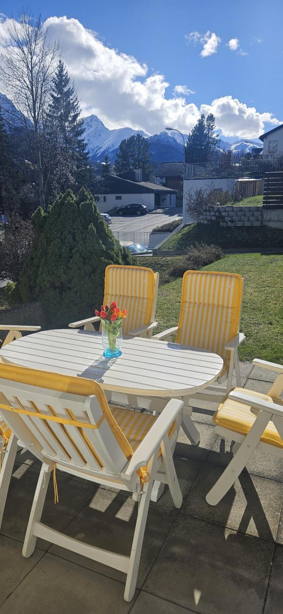 Feriensiedlung True 22 Scuol Bagian luar foto